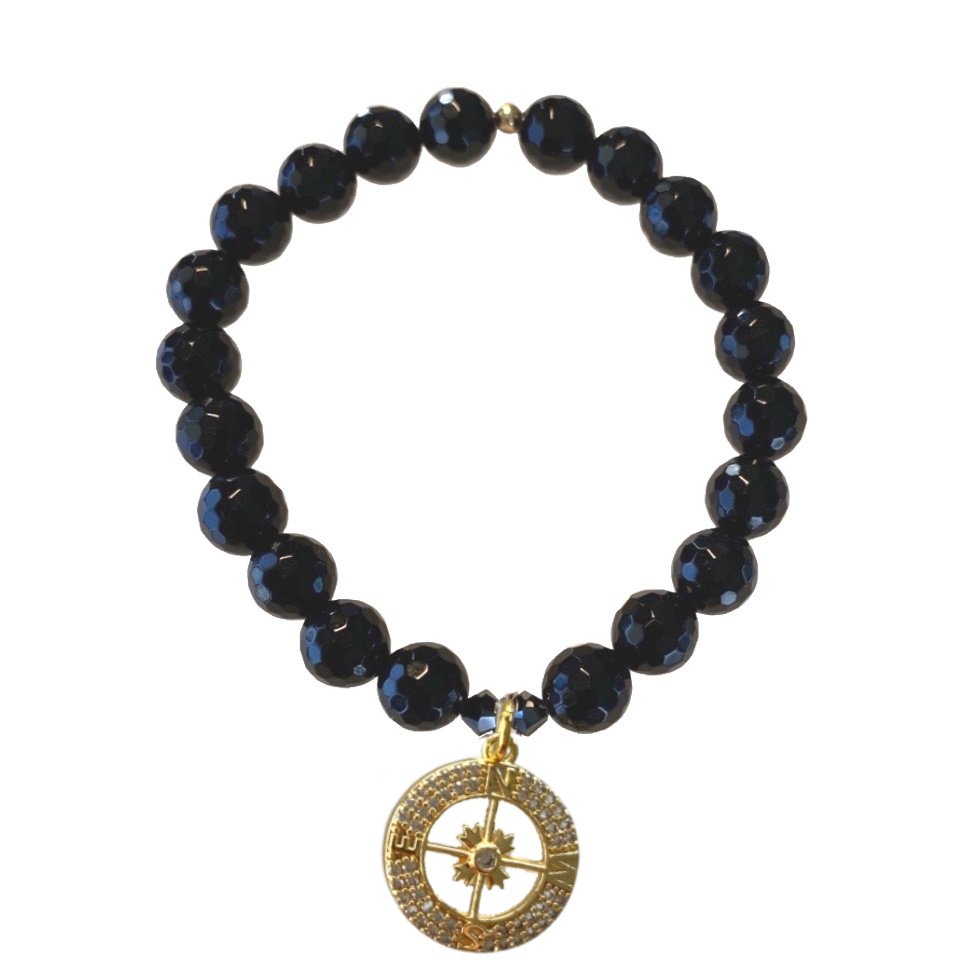 GROUNDING * PURPOSE * VITALITY * PHYSICAL HEALTH Onyx encourages one to strengthen and maintain their personal energy and health not allowing it to dissipate. It harnesses focus with a program of self-care and directs your energy toward your g