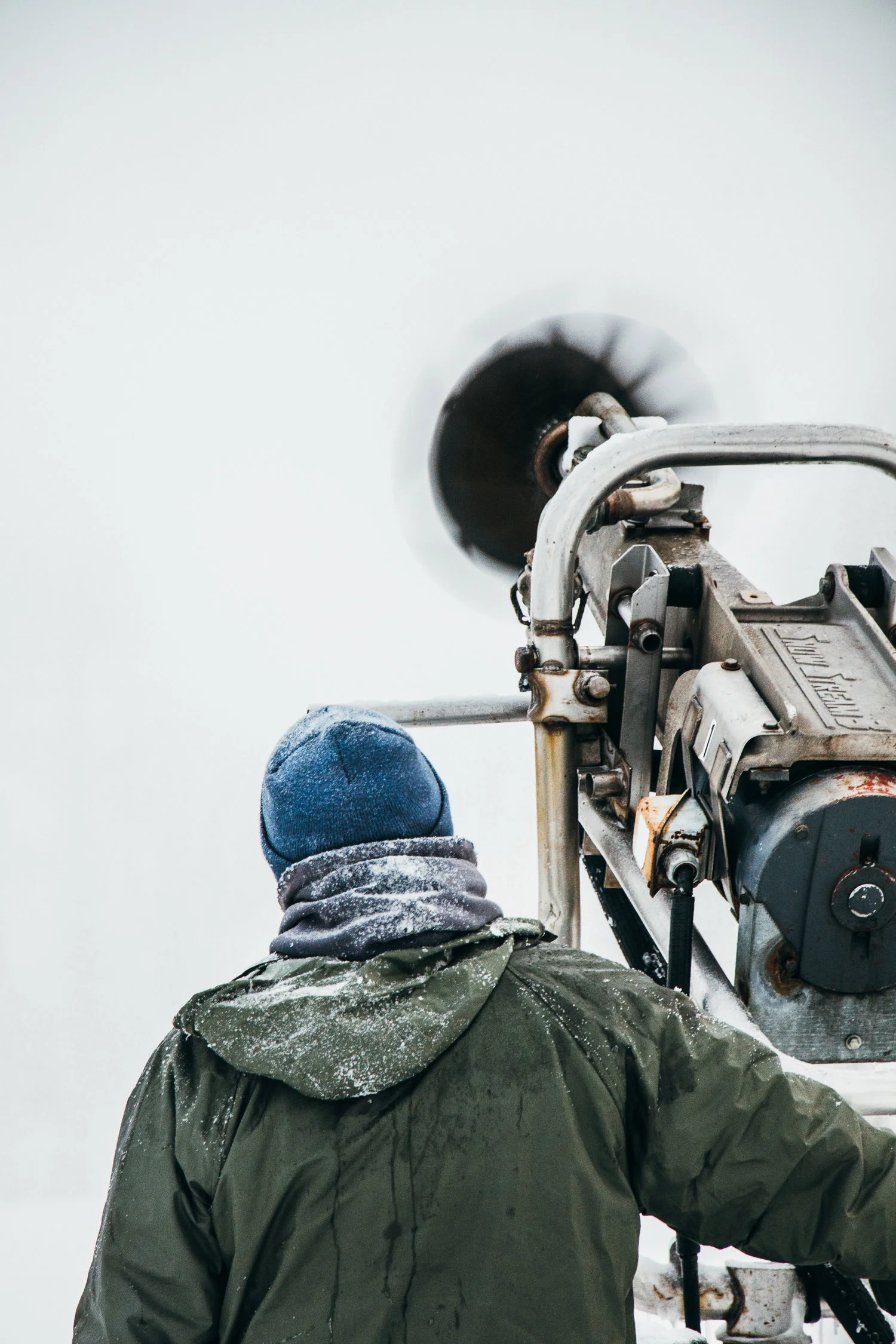 Christie Mountain Snow Making