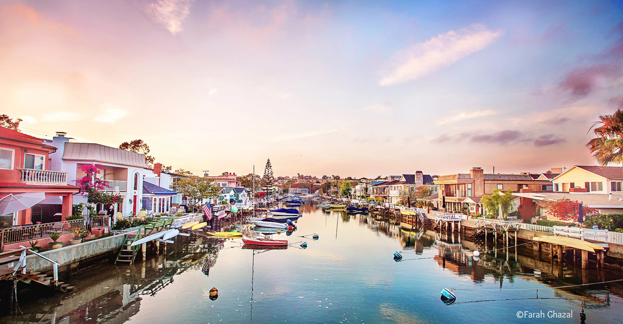 Balboa Island in colours