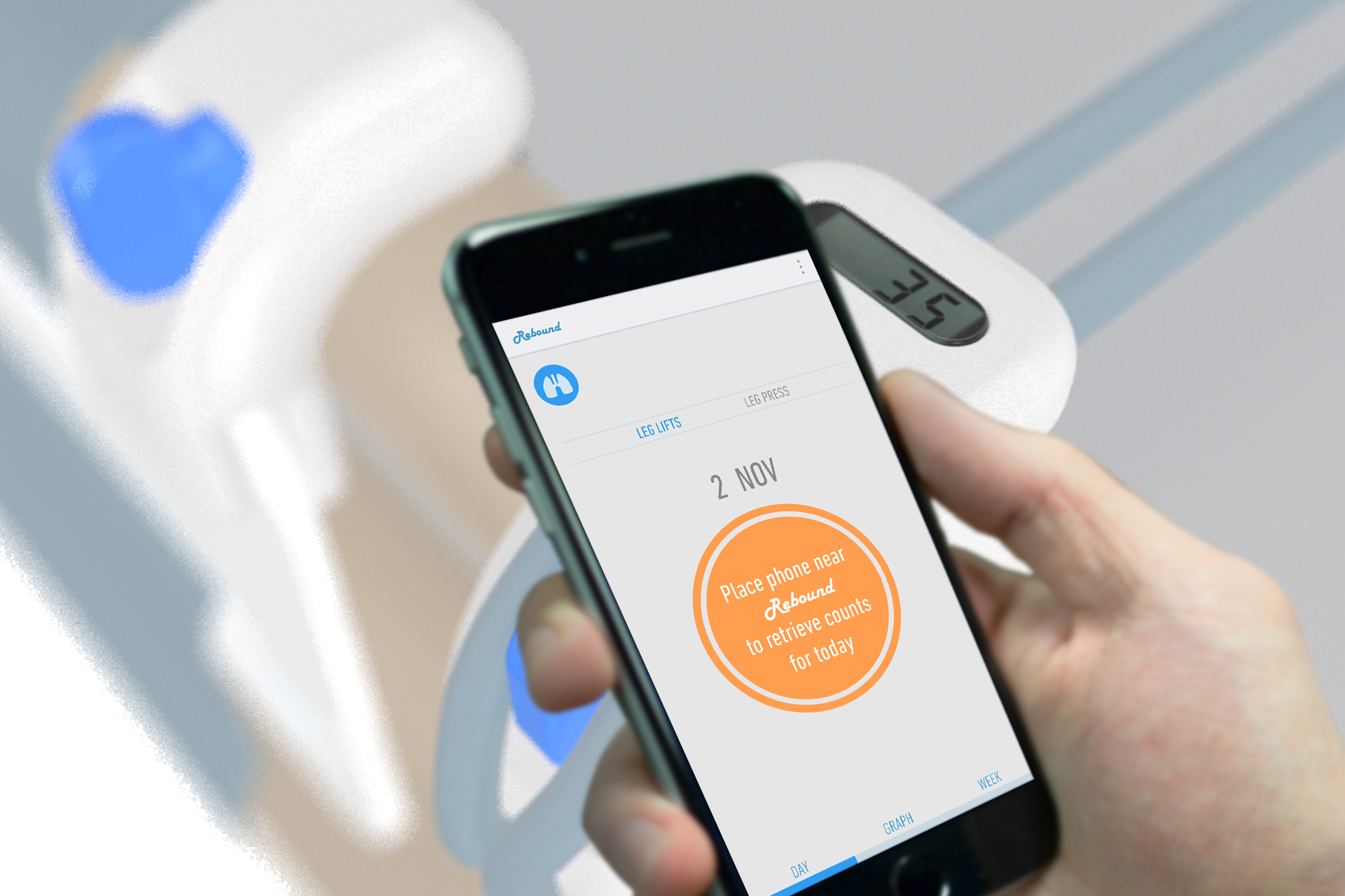 A mobile application aids physiotherapists in tracking the progress of multiple patients at a go.