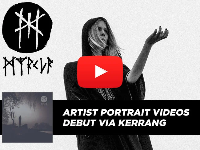 Artist Portrait Videos Debut via Kerrang!