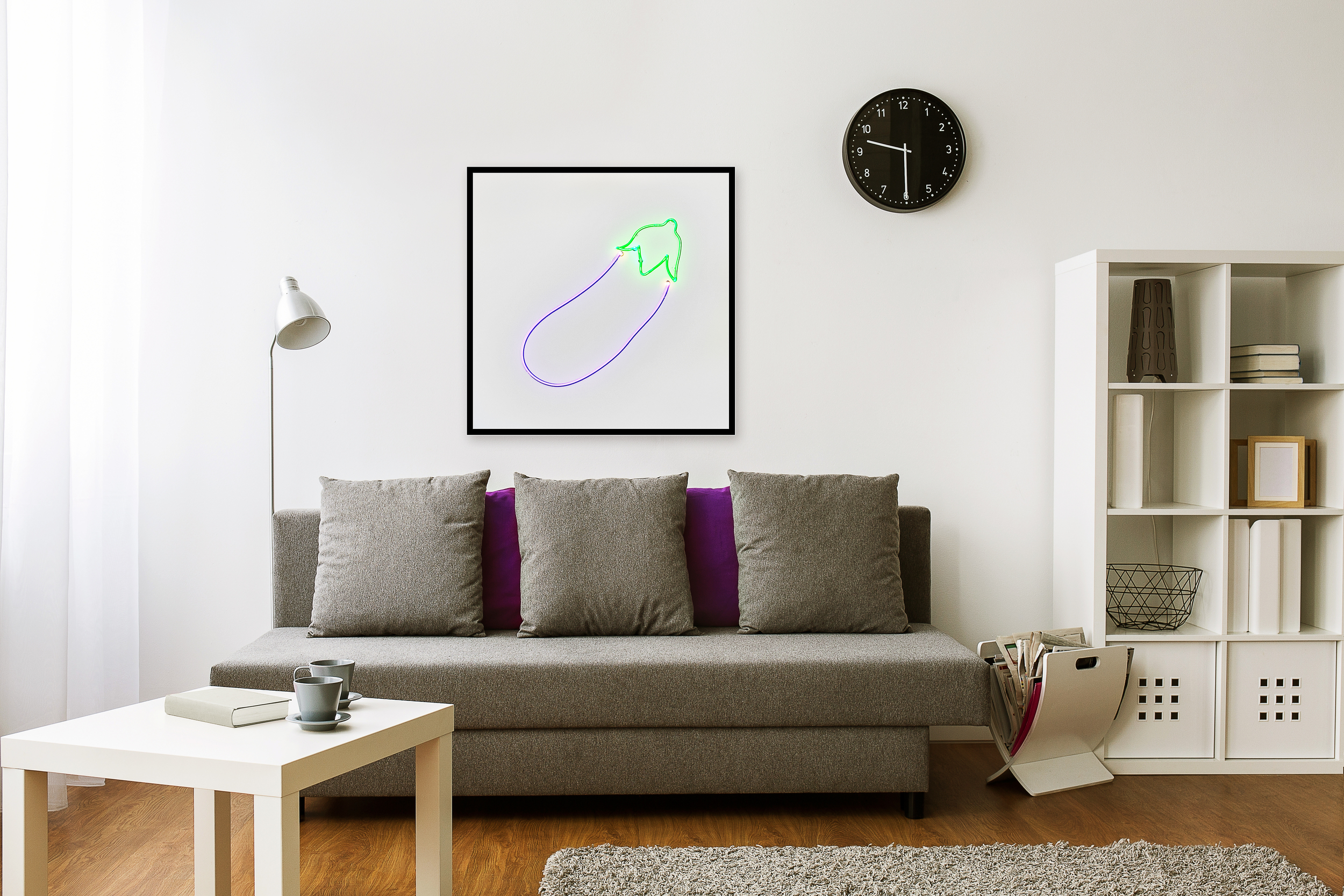 Bright living room for those who seek harmony