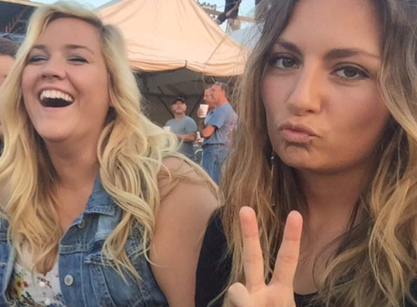 Sam and Maggie at the Charlie Daniels Band concert at the KY State Fair