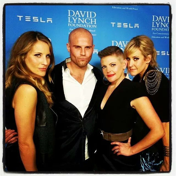 The Chicks performed in honor or Rick Rubin for the David Lynch Foundation in 2014.