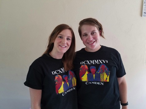 Mallory and her sister - June 2016