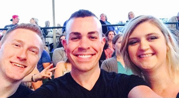 Ryan with two of his friends that he has converted to DCX fans at the Detroit MMXVI Show.