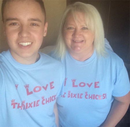 Jerry and his Mamaw at the MMXVI Tour