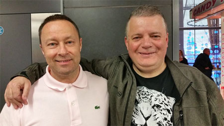 Tony with "Chicks brother" James