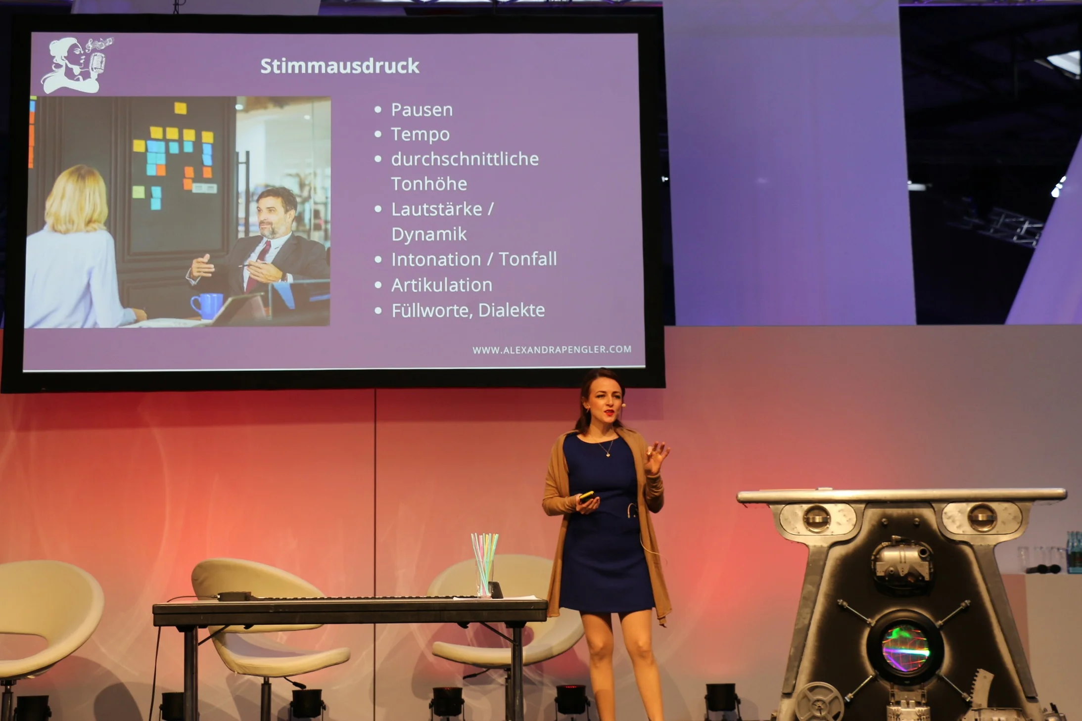 Alexandra Pengler Vocal Coach at BrandEx 2019 in Dortmund