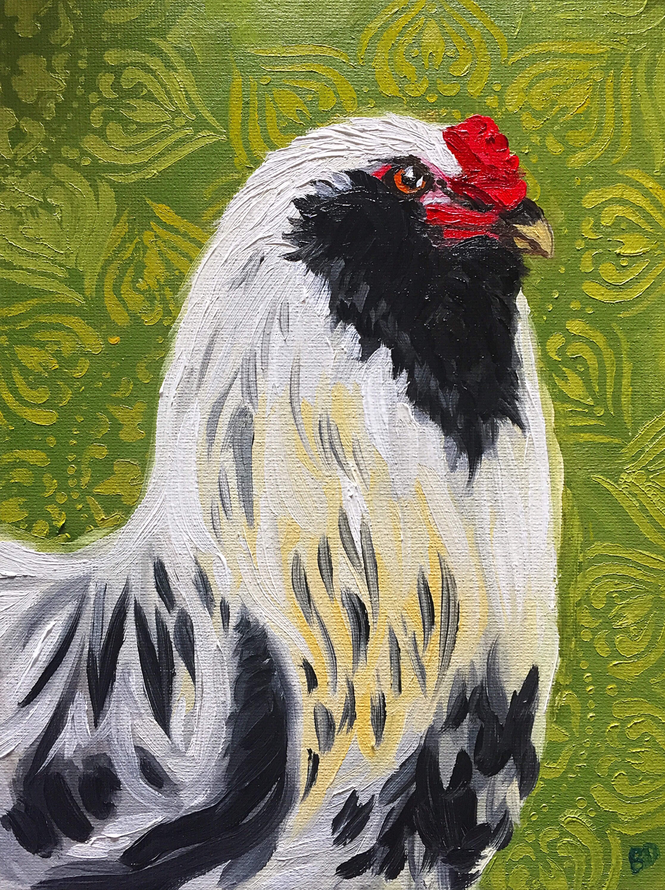 Sacred Heart Rooster