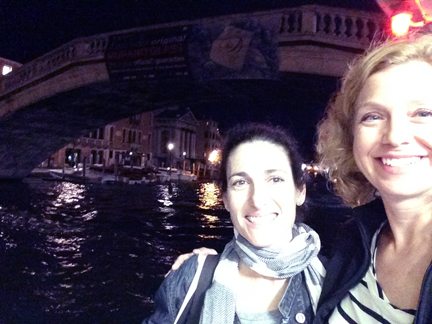 Anne and me before we knew we were stranded.