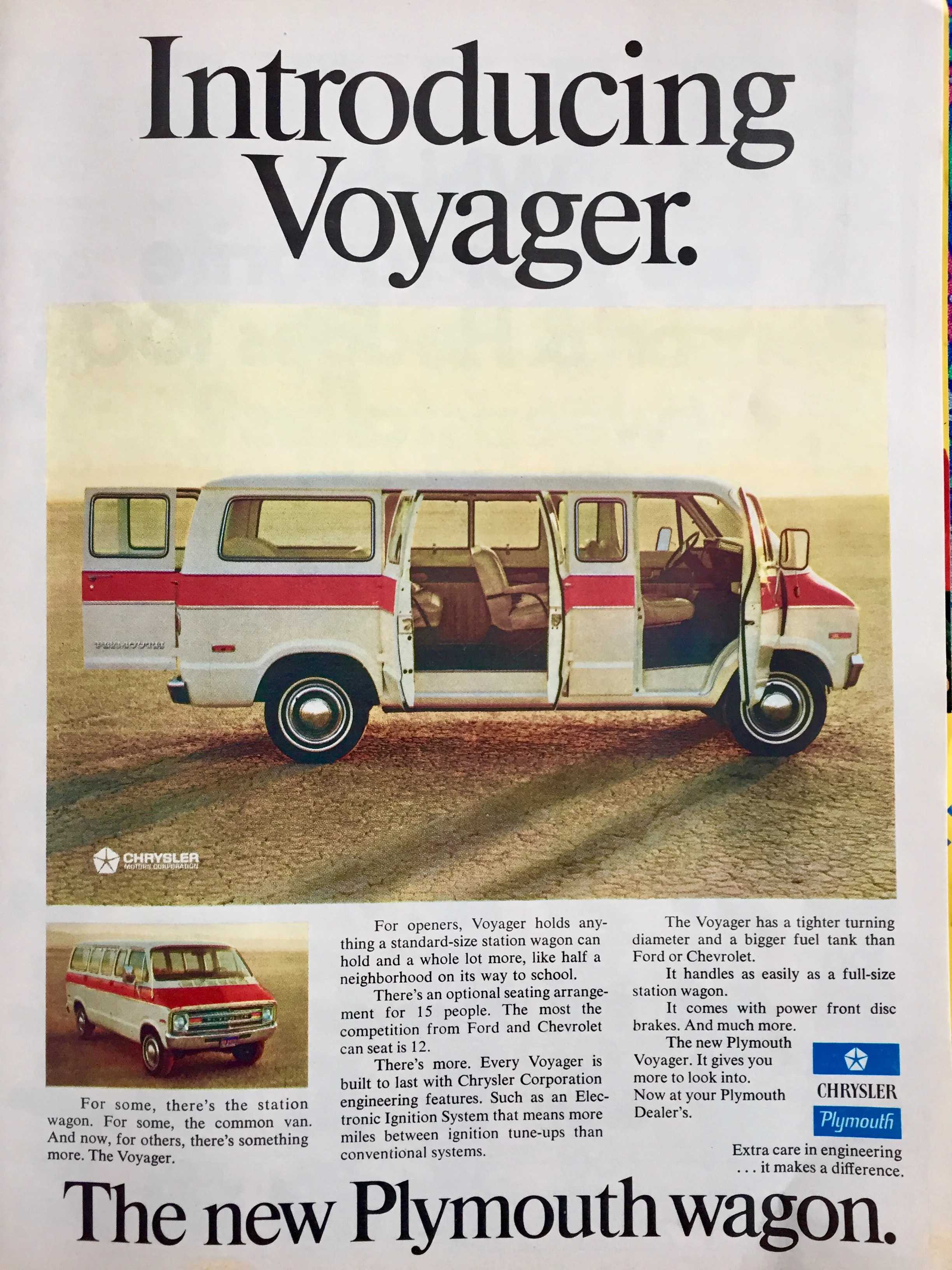 Meet the new Voyager, future van of choice for serial killers.