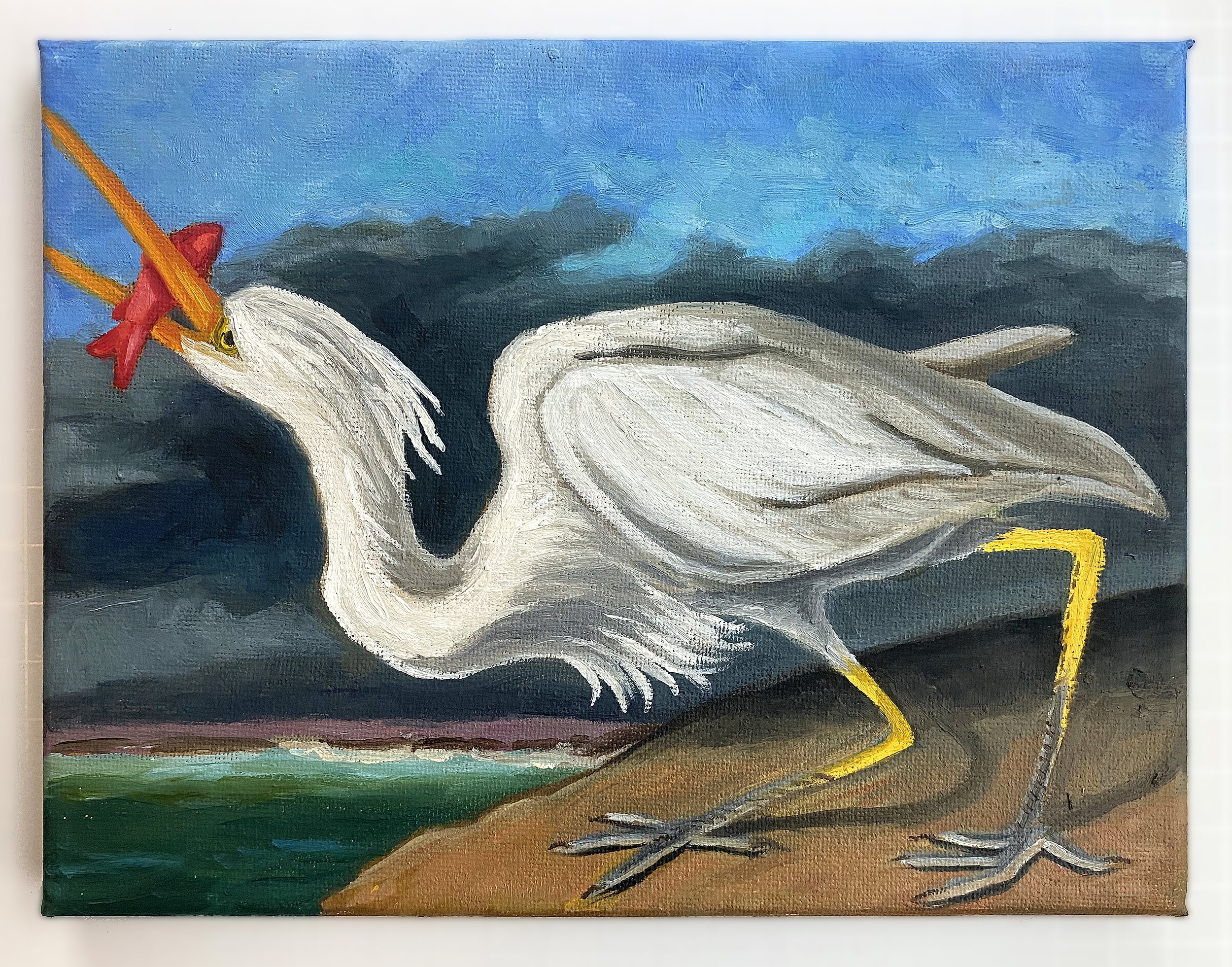 Great White Heron after John James Audubon