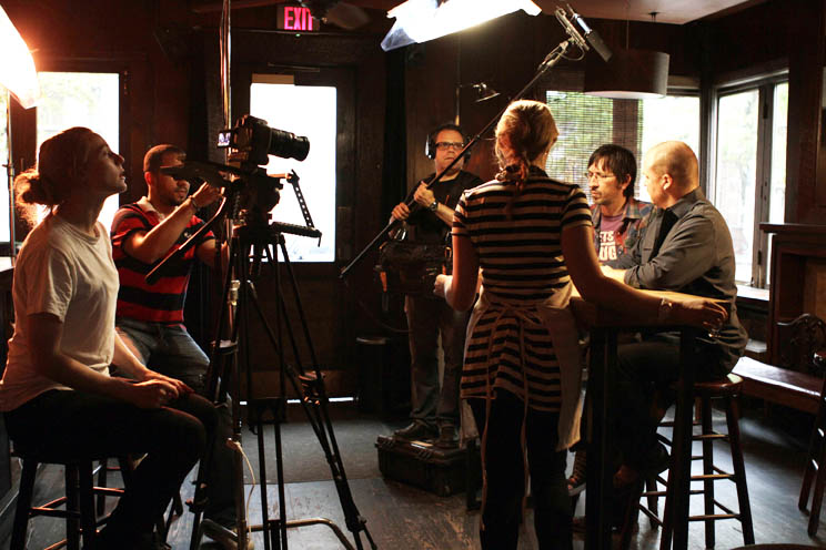 On set Below the line Web Series 2013