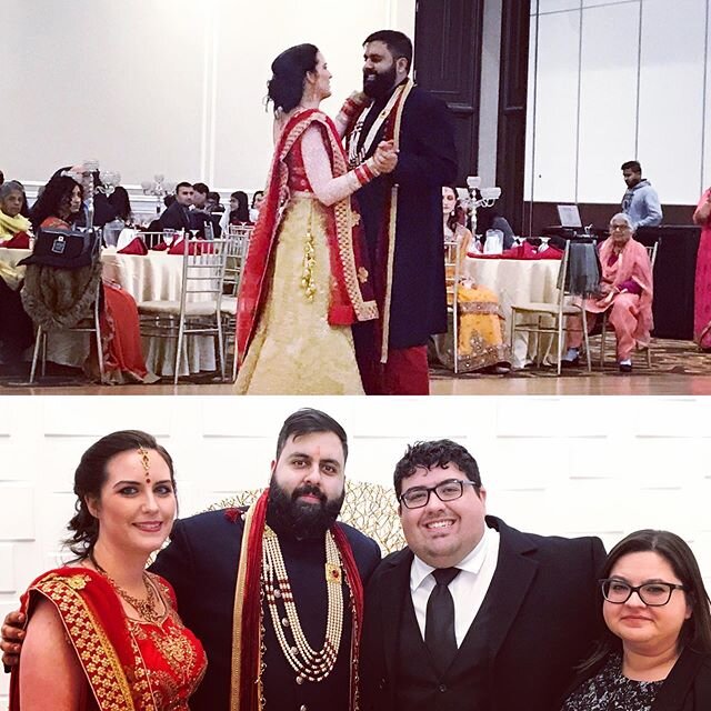 Congrats Ramit &amp; Kelly on getting married! You two looked amazing! #welcometotheclub #goodfood #goodtimes #greatpeople @ramitarora @kellybmcgahey_ @jess_desousa05