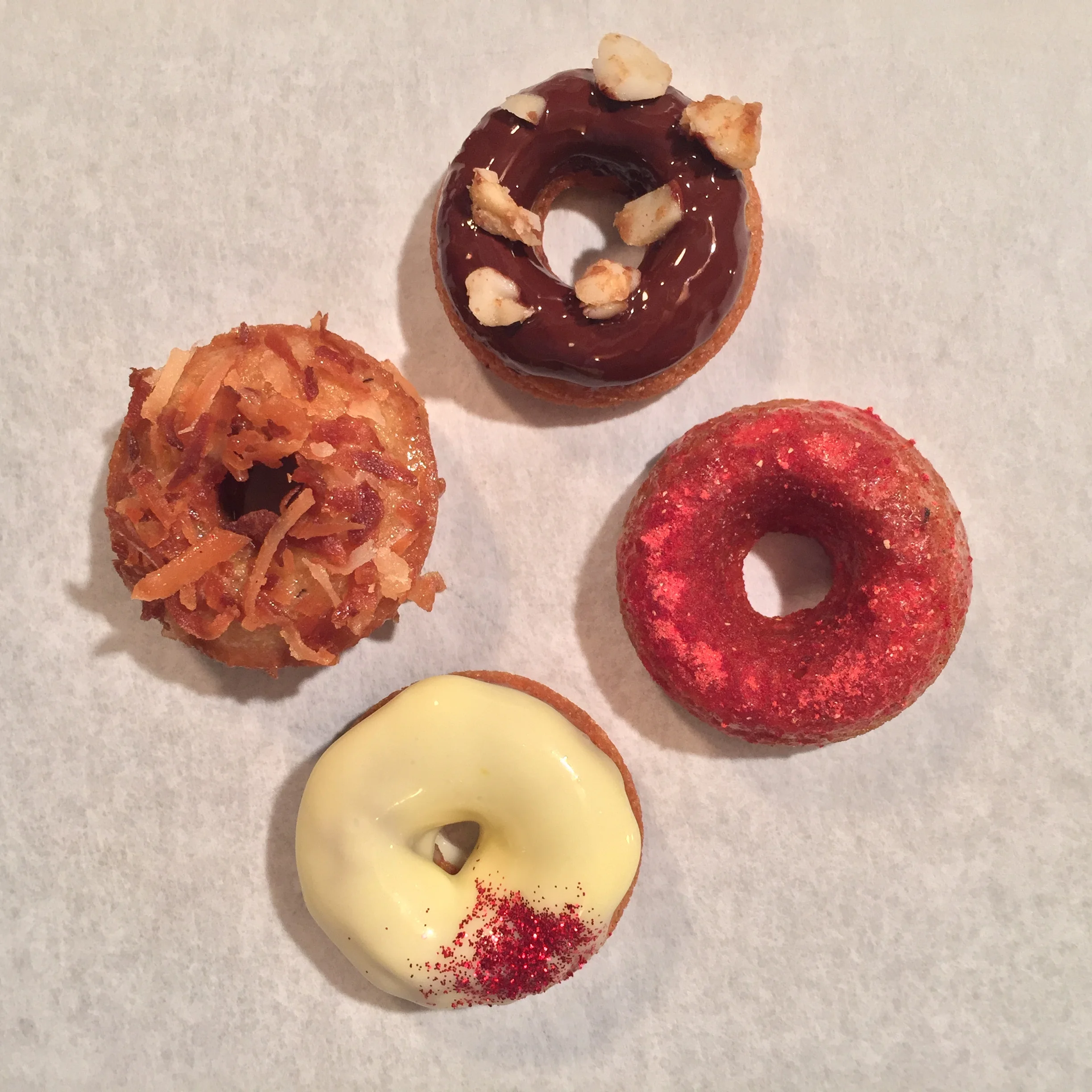 DAY 6: SOUR CREAM MINI DOUGHNUT