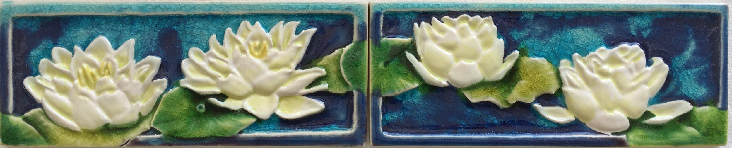 Water lily tiles 