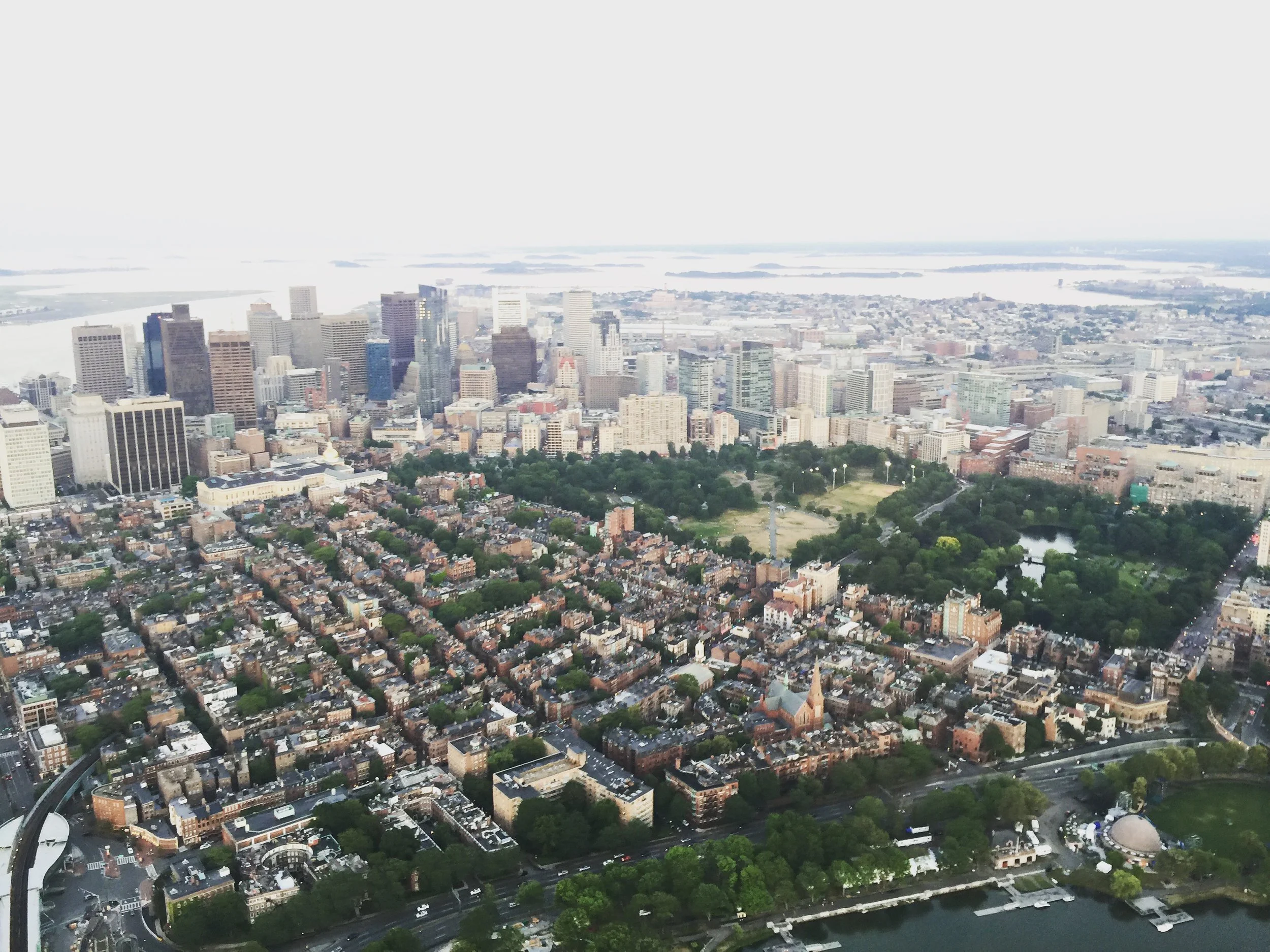 Aerial View of Boston II
