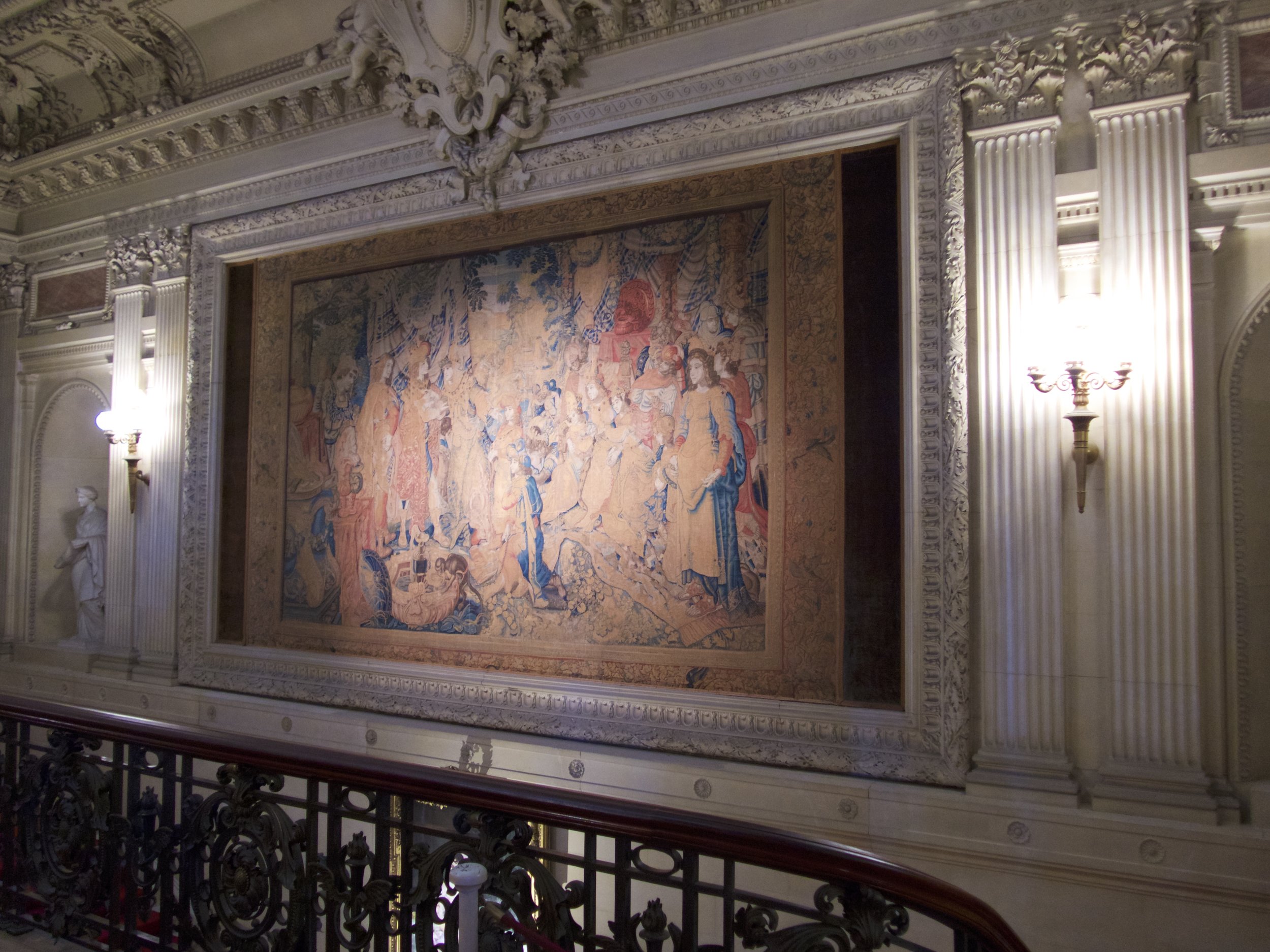 I was noted for calling this a "wall-rug." Apparently the correct word is "tapestry."