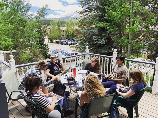 Reminiscing on our first days of education in Breck on our final morning together 🏔