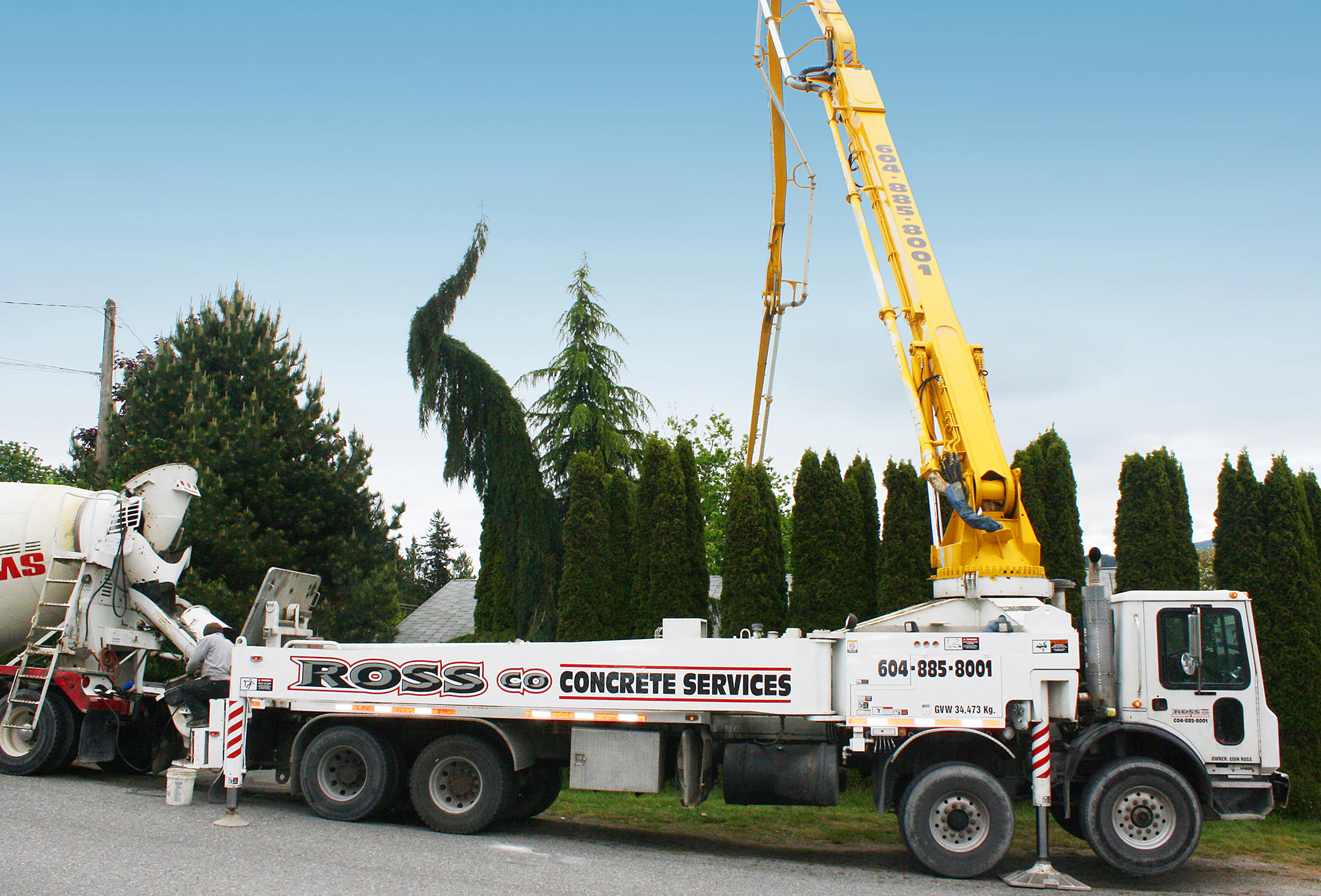 Our boom pump
