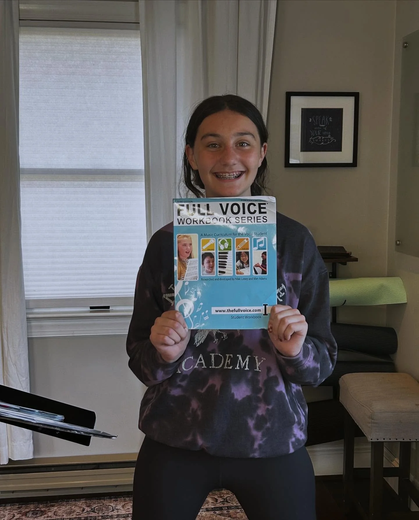 I don&rsquo;t share these often enough, but we were both so excited to celebrate Sofia finishing her first Full Voice workbook!

These singers do so much more than sing. We learn to read music, about how the voice works, explore different styles of m