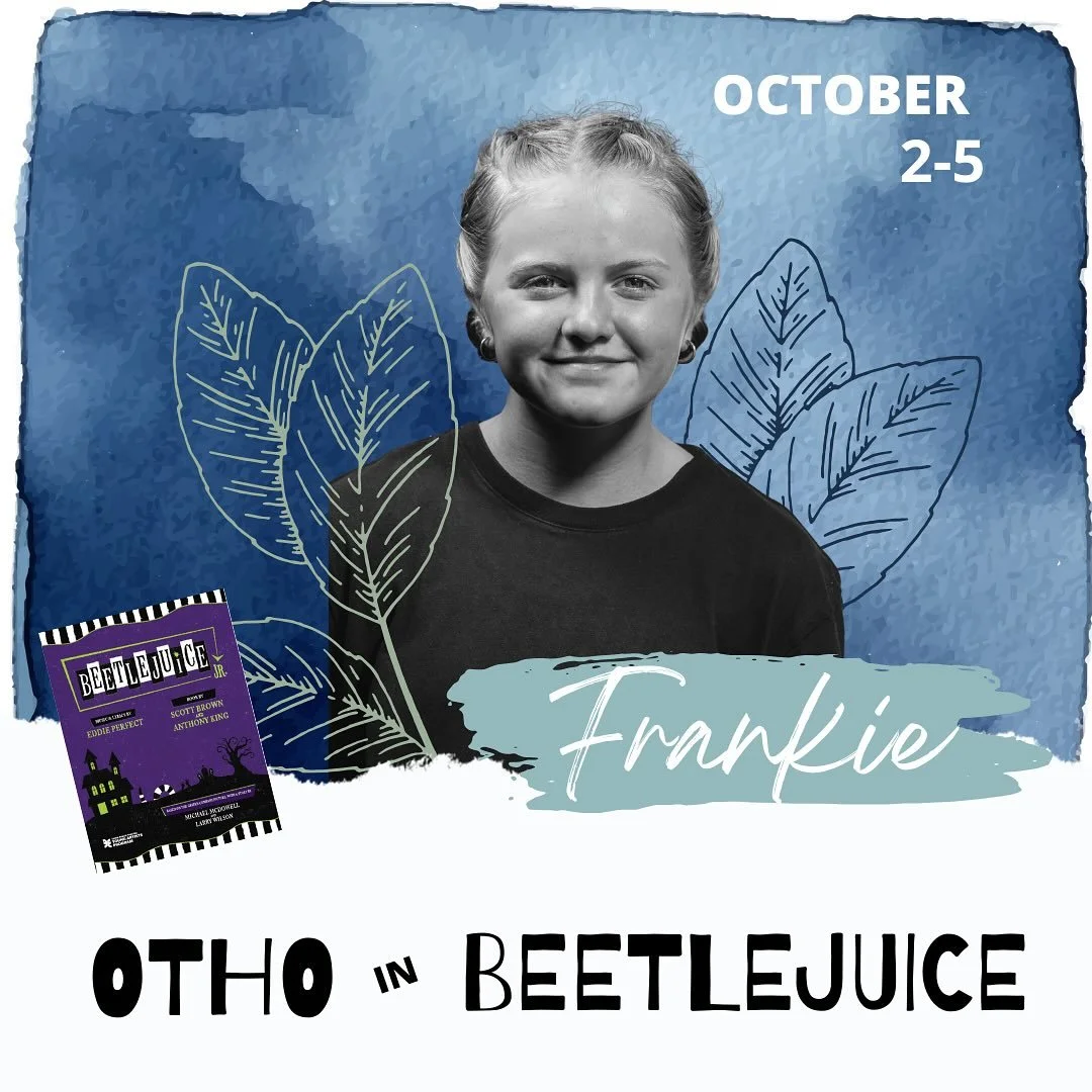 So excited to see Frankie perform in Beetlejuice this weekend!! This is her first semester with HVS, and she is absolutely making her mark. Watch this talented and engaging performer take the stage this weekend!

See @actoneharrisonburgva for more in