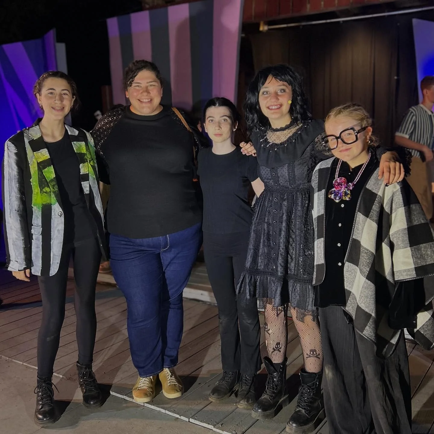 So proud of these singers who performed in Beetlejuice the last two weekends! The show was so entertaining and it was a blast.

Studio Members M&iacute;ra, Sofia, and Frankie were incredible to watch. It&rsquo;s so fun to see you in your element. You