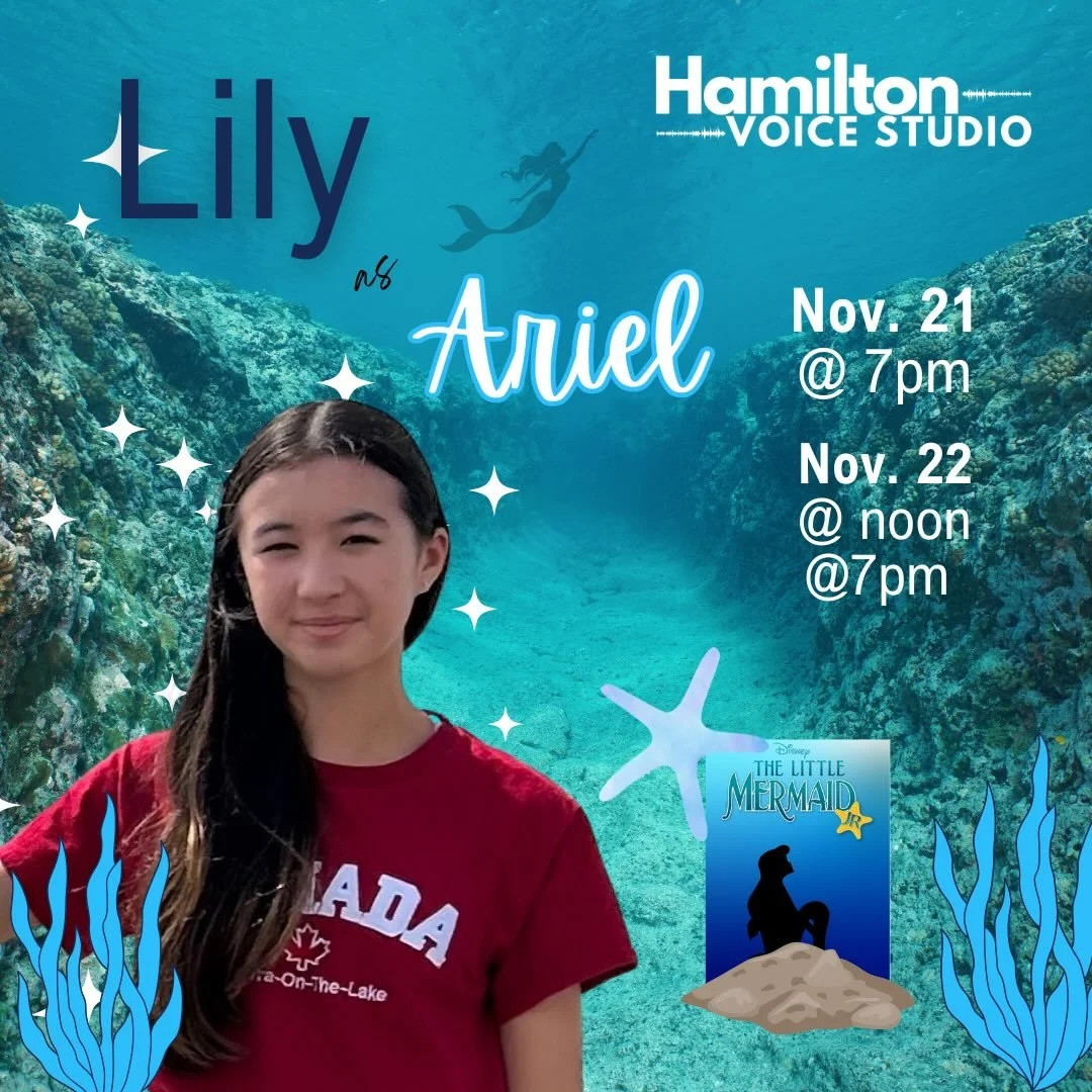 I cannot wait to see Lily absolutely stun as Ariel! To say that Lily works hard would be an understatement. She shows up to lessons with curiosity and drive. She&rsquo;s always willing to go that extra step to accomplish her goals, and it absolutely 