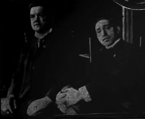 Five Points Gang leader Paul Kelly and John McManus (right)