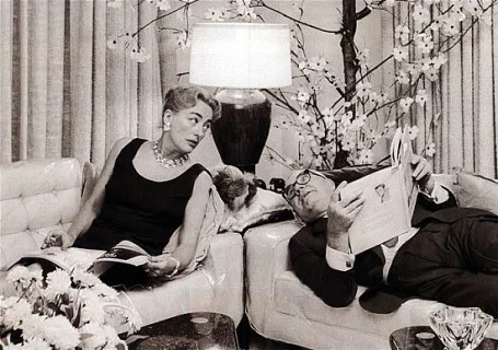 Crawford and Steele at their Fifth Avenue Penthouse