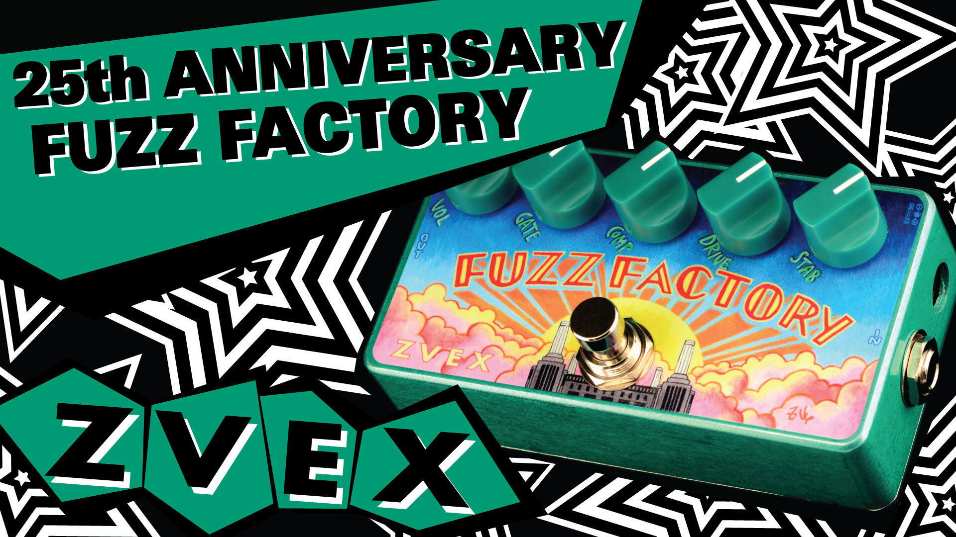 ZVEX 25th Anniversary Fuzz Factory — ZVEX Effects