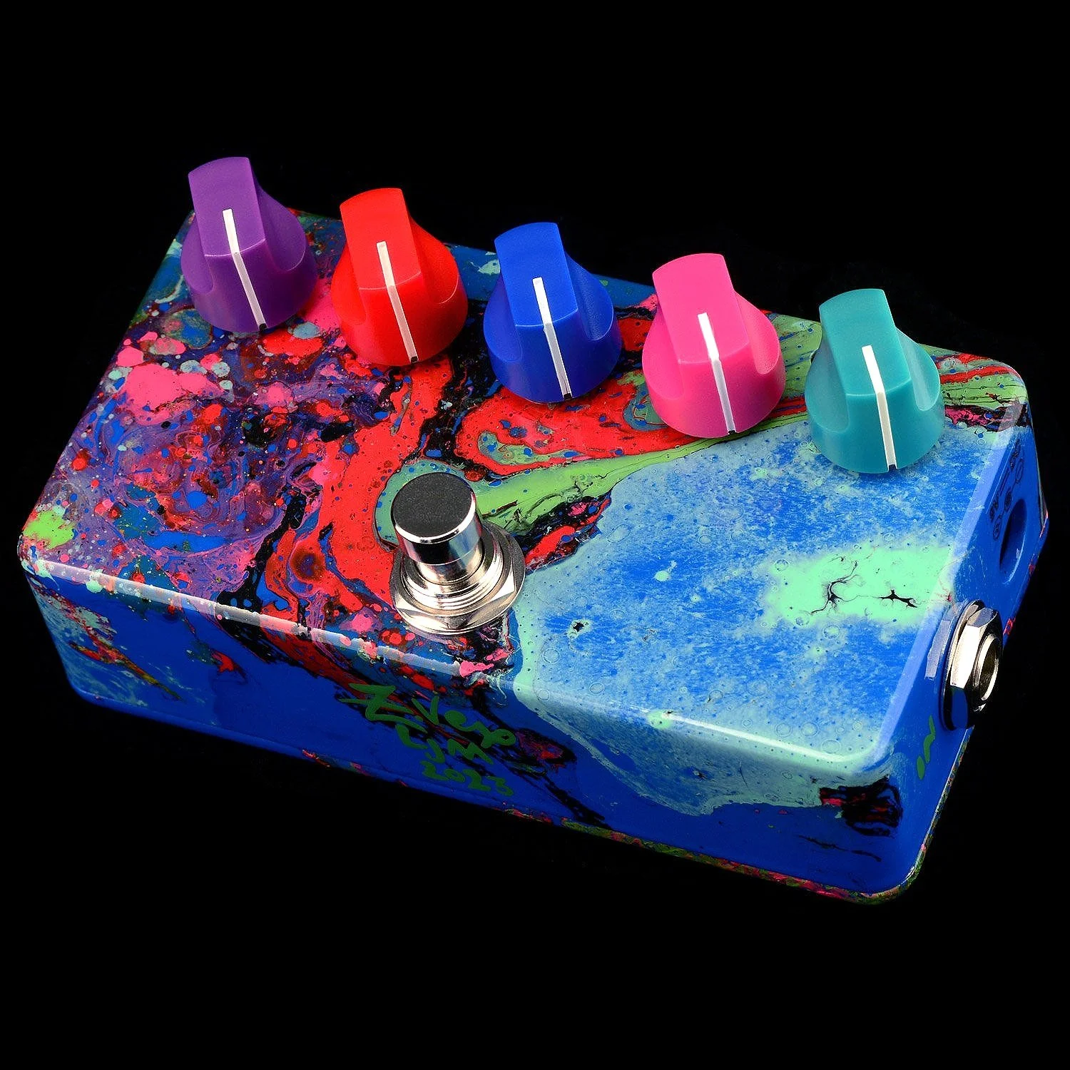 FUZZ FACTORY clone... Naked (LED青) Fuzz Factory clone | Marcus Effects