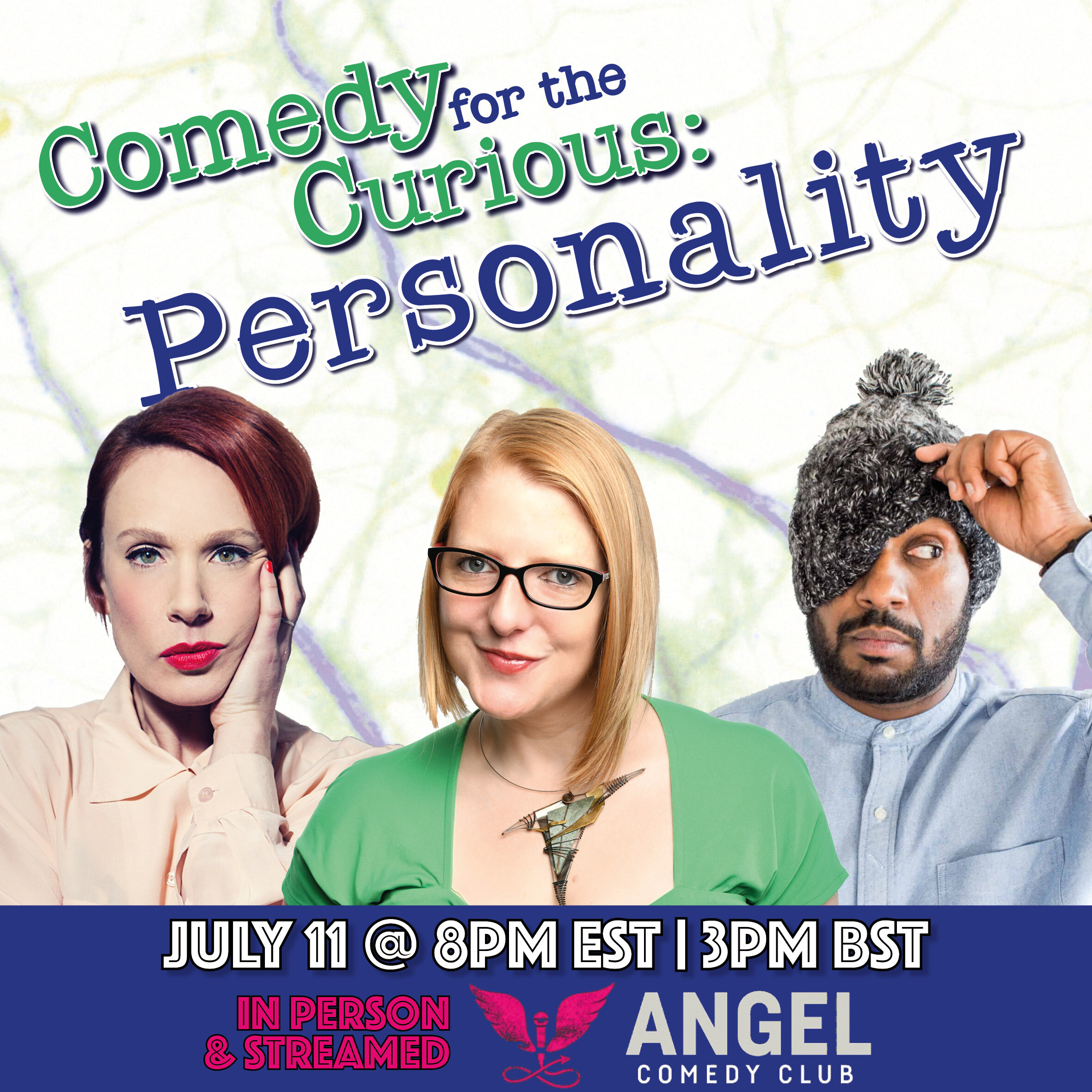 Comedy for the Curious (in person): Personality 