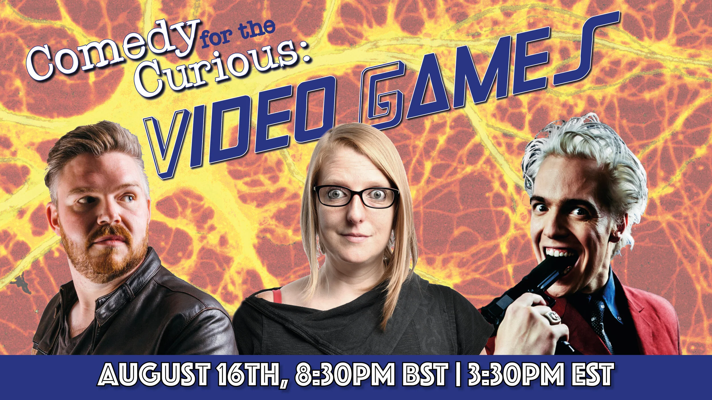 Comedy for the Curious (online): Video Games!