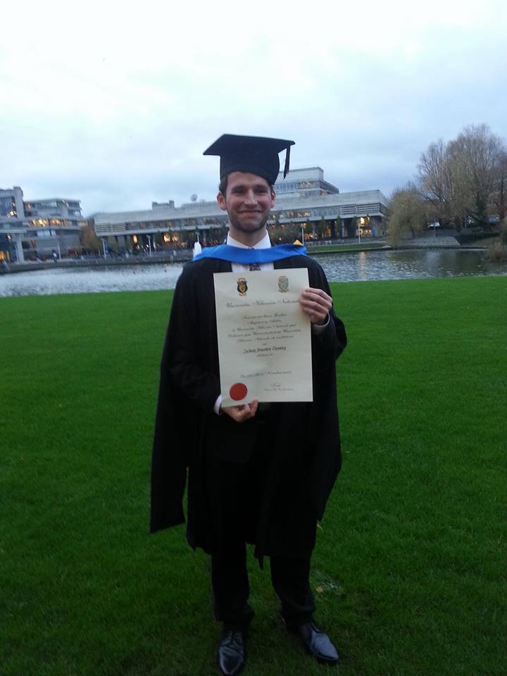 Yet more smugly graduating with my First Class Honours History Masters in December 2015