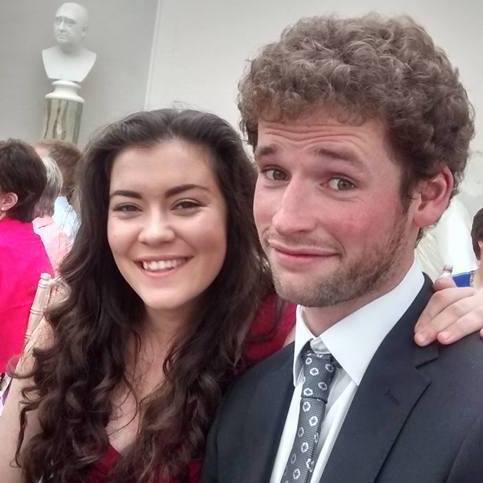 Anna and I, the love of my life, now my wife (I know)