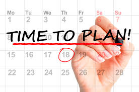 I'm a sucker for plans. I love me a good pad and pen, with only the night light for guidance, as I get hit with a random idea in the wee hours of the morning. At all stages, a good sensible plan is key, and often the act of just writing something down, I've found, can help you feel better about it.
