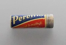 Pervitin, that innocent looking tube of meth tablets which were widely available before and during the Nazi regime.