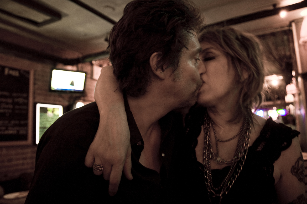 Lucinda Williams and Tom Overby