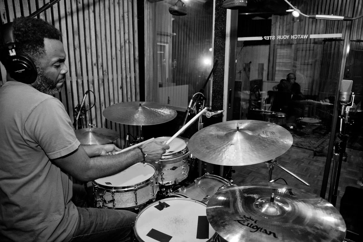 Kinfolk recording session