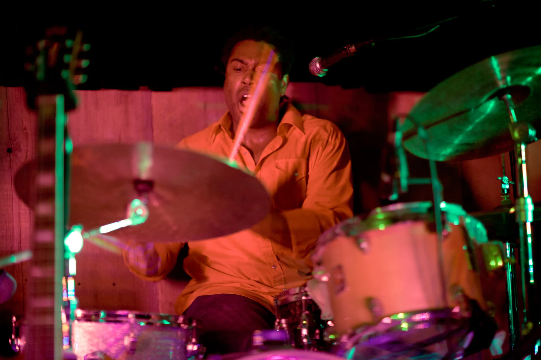 performing with Little Shalimar