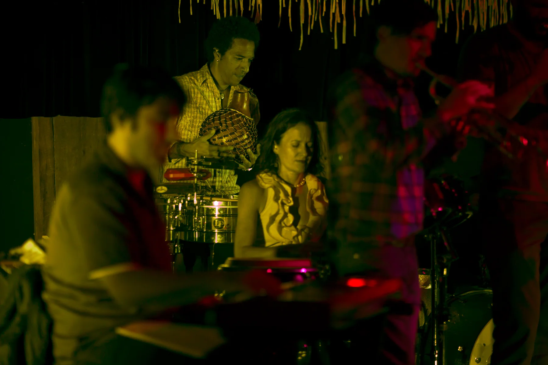 performing with the Electric Sound of Johnny Arrow