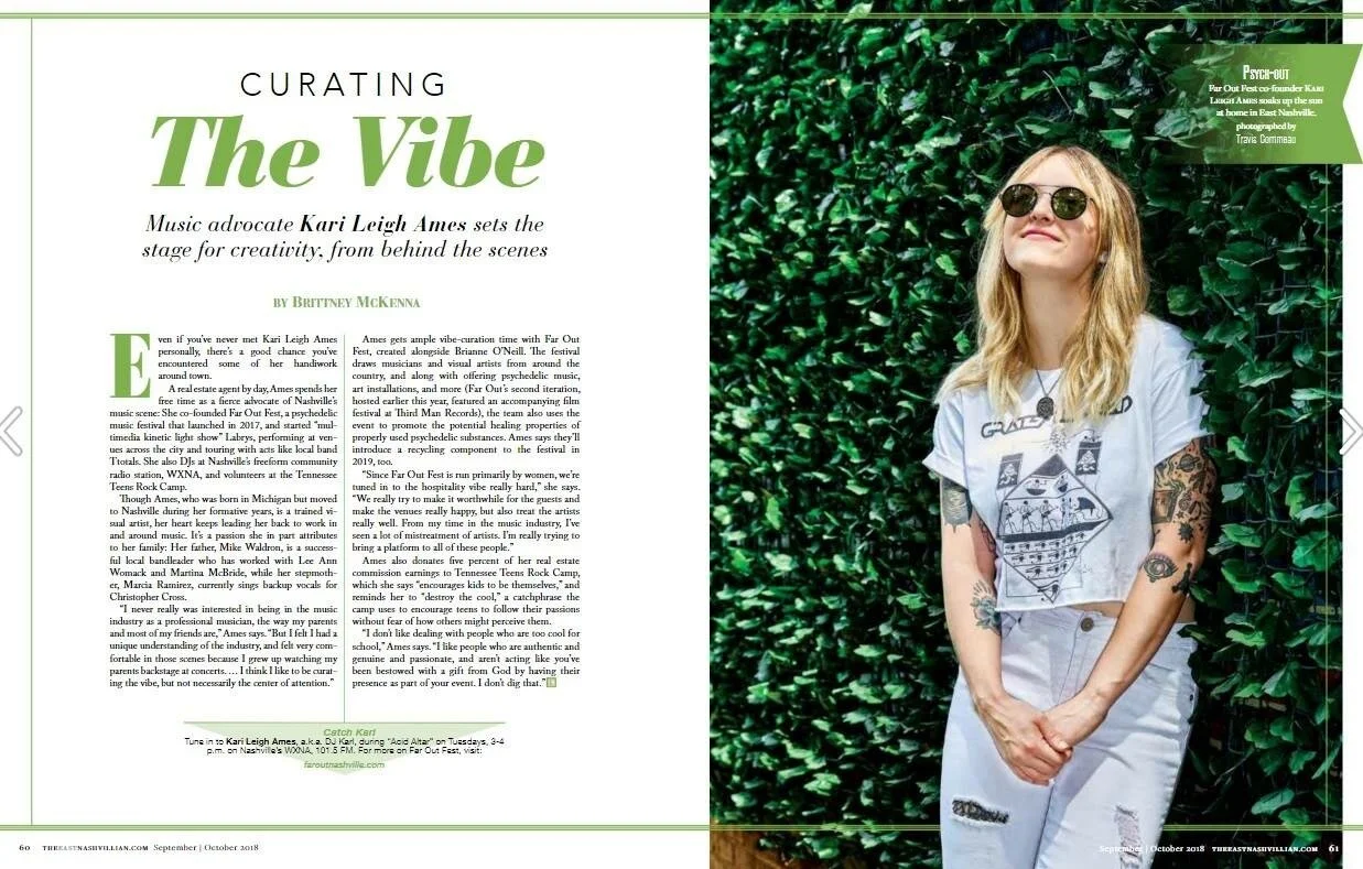 Curating the Vibe! &gt;&gt;&gt; THE EAST NASHVILLIAN