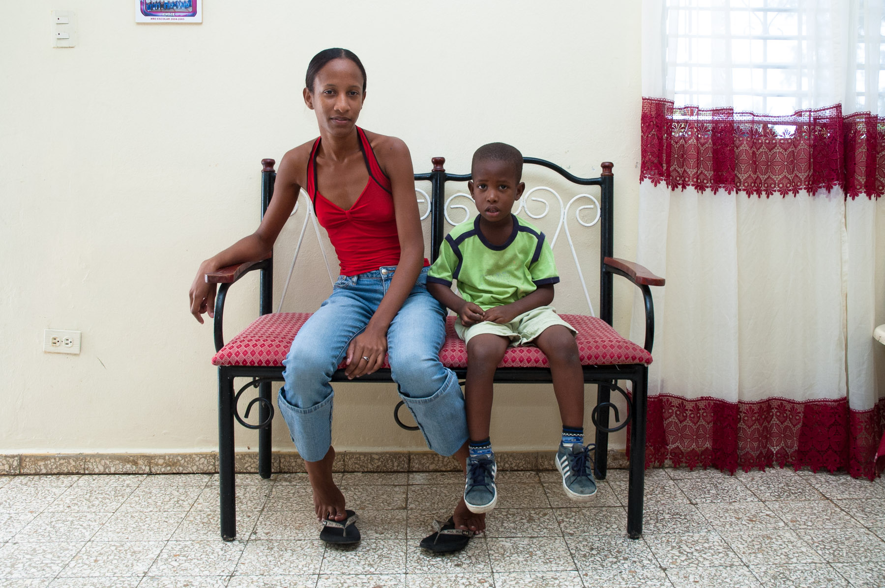 Hindira y Antonio Jose, 2006. Las Caobas, Santo Domingo, R.D.