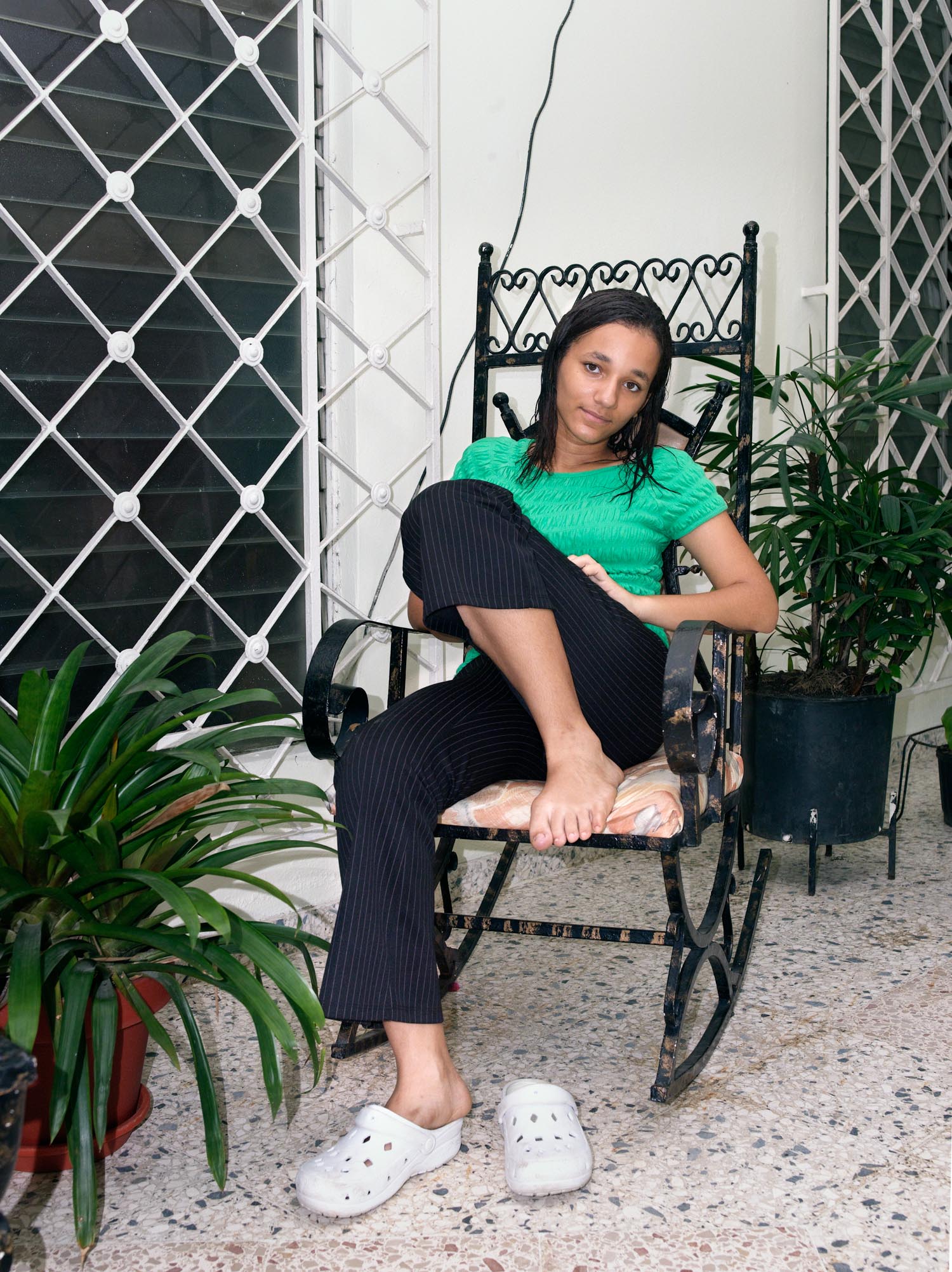 Laura on the Porch, 2008. Gazcue, Santo Domingo, R.D.