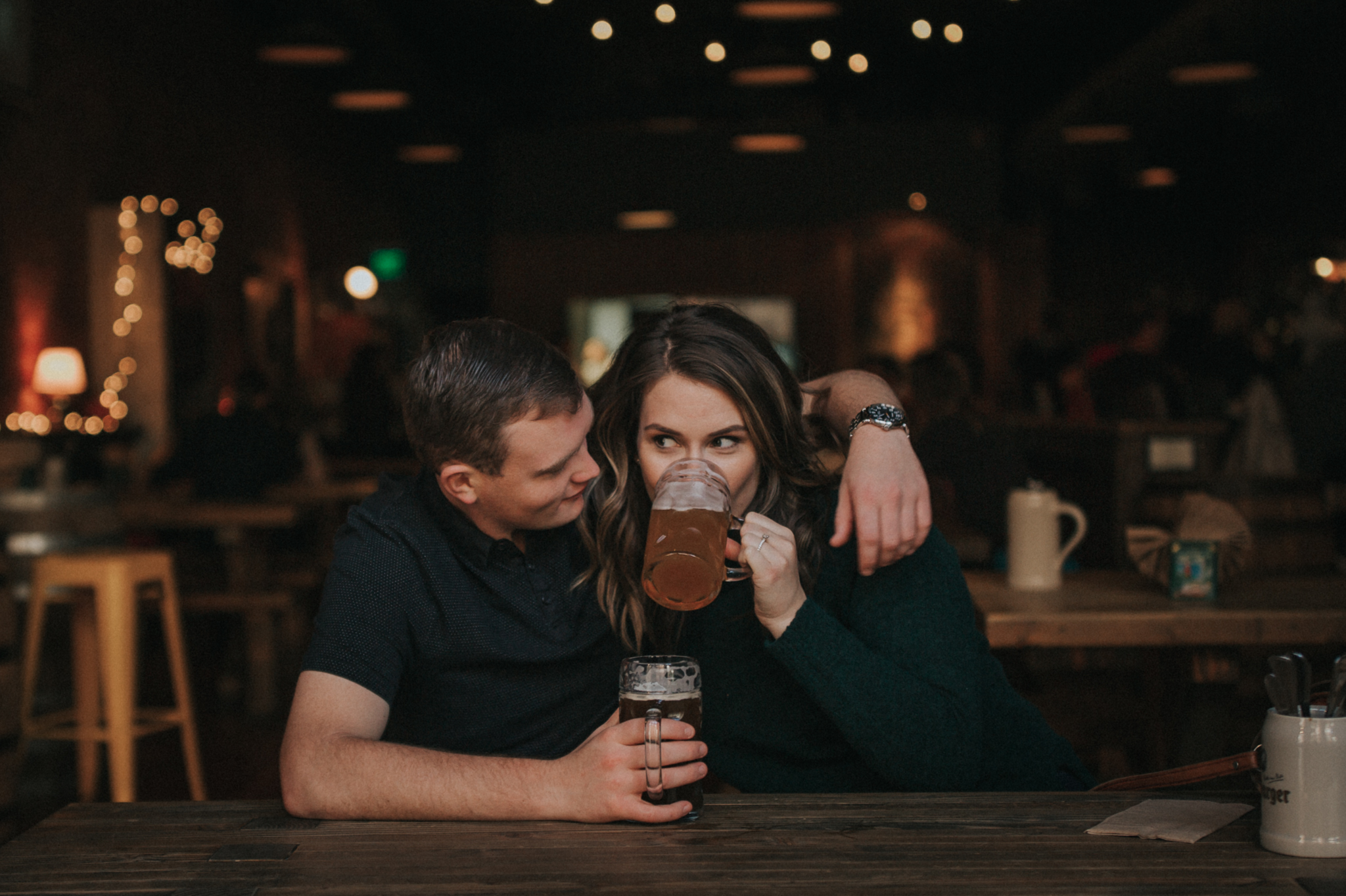 Georgina + Dylan: Seattle Fall Engagement Session