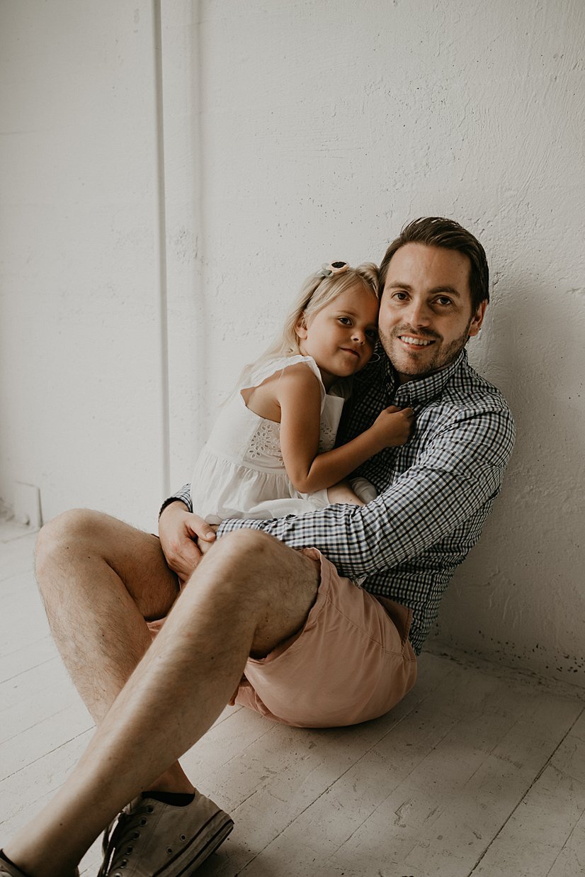 Daddy daughter photo session