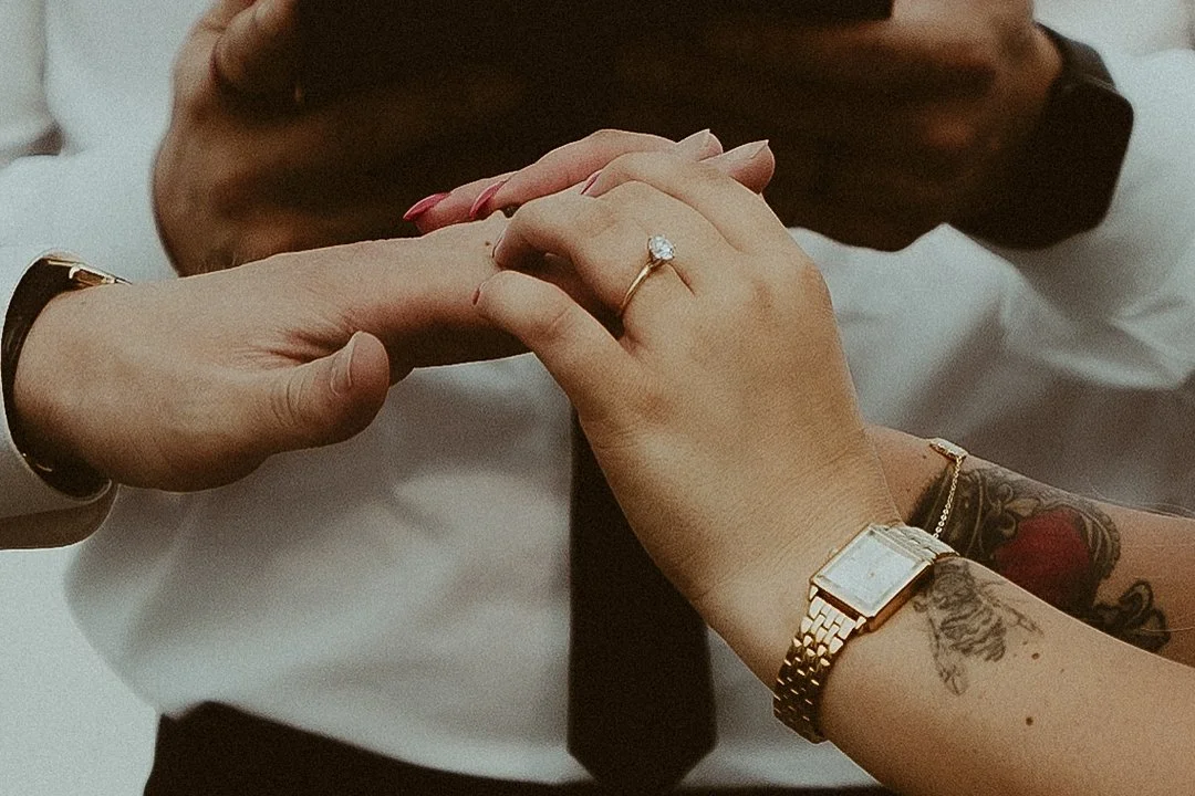 Waterfront Micro Wedding Photography Near Seattle