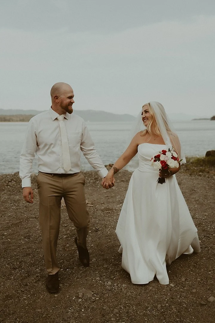 Intimate Island Wedding from Seattle